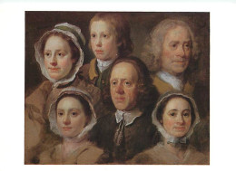 Art - Peinture - William Hogarth - Heads Of Six Of Hogarth's Servants - Carte Neuve - CPM - Voir Scans Recto-Verso - Pittura & Quadri