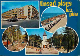 80 - Quend Plage Les Pins - Multivues - Plage - Automobiles - Flamme Postale - CPM - Voir Scans Recto-Verso - Quend