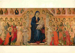 Art - Peinture Religieuse - Siena - Museo Opera Metropolitana - Duccio Di Boninsegna - La Maesta - CPM - Voir Scans Rect - Schilderijen, Gebrandschilderd Glas En Beeldjes