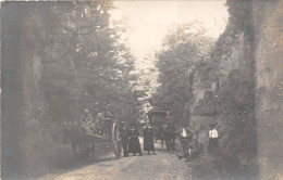 89-APPOIGNY- 3 CARTES-PHOTO- SUR LE CHEMIN ATTELAGE - Appoigny