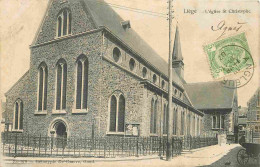 Pays - Belgique - Liège - Eglise Saint Christophe - Précurseur - CPA - Oblitération Ronde De 1907 - Voir Scans Recto-Ver - Luik