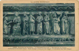 73 - Le Bourget Du Lac - Bas Reliefs De L'Eglise - Art Religieux - CPA - Voir Scans Recto-Verso - Le Bourget Du Lac