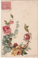 *** FLEURS ****   Par Illustrateur Le Langage Des Fleurs Rose Jaune Infidélité ...   TTB  - Fleurs