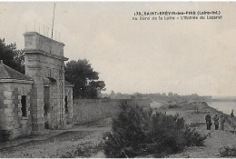 Saint-Brevin-les-Pins. L'entrée Du Lazaret Au Bord De La Loire. - Saint-Brevin-les-Pins