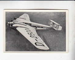 Mit Trumpf Durch Alle Welt Flugzeuge Junkers D 2500 Vom Typ G 38    A Serie 5 #6 Von 1933 - Autres Marques