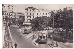 ALGERIE - ORAN - PLACE FOCH - GARE ROUTIERE - BUS AUTOCAR - Oran