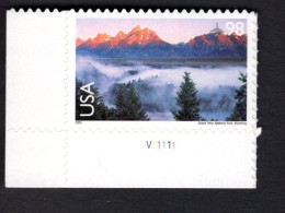 2010321929 2009 SCOTT C147 (XX) POSTFRIS MINT NEVER HINGED  - GRAND TETON NATIONAL PARK WYOMING - PLATE V11111 - 3b. 1961-... Nuevos