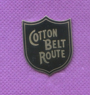 Rare Pins Usa Cotton Beld Route Train Railroad Egf N587 - Transports
