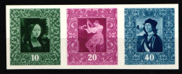 Liechtenstein 278-280 Postfrisch Herzstück Aus Block 5 #JE350 - Altri & Non Classificati