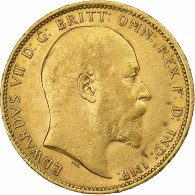 Australie, Edward VII, Sovereign, 1902, Sydney, Or, TTB+, KM:15 - New South Wales
