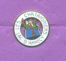 Rare Pins Chataigne Les Chataigniers Lac D'annecy N605 - Villes