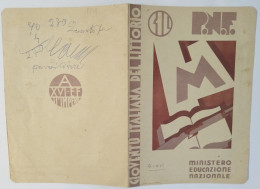 Bp38 Pagella Fascista Opera Balilla Ministero E.nazionale Priocca Cuneo 1938 - Diploma's En Schoolrapporten