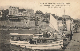 Dinard * La Cale à Marée Haute * Bateaux - Dinard