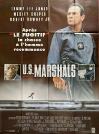 Affiche 120 X 160 Du Film "US MARSHALS" Avec Tommy Lee Jones Et Wesley Snipes . - Posters
