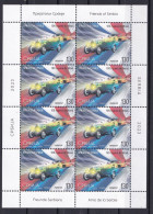 SERBIA 2023,100 YEARS ANNIVERSARY 24 HOUR OF LE MANS, FRANCE,, RACE, OLD CARS,SHEET,MNH - Serbien
