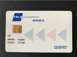 OLD   SIM GSM  DANEMARK  FULL SIZE - Denemarken