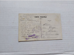 CACHET MILITAIRE SUR CPA  16éme REGION DEPOT CASTRES ENVOI PRISONNIER ALLEMAND LA BASTIDE - Documentos