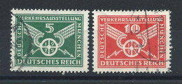 Allemagne Empire N°363/64 Obl (FU) 1925 - Exposition Des Transports - Usati