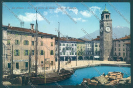 Trento Riva Lago Di Garda Barche Cartolina ZC5093 - Trento