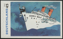 2807 Udo Lindenberg: Andrea Doria SELBSTKLEBEND Auf Neutraler Folie, ** - Unused Stamps