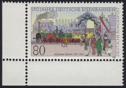 1264 Deutsche Eisenbahnen ** Ecke U.l. - Neufs