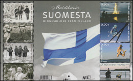 Finnland 1870-1877 Erinnerungsfotos 2007 - Kleinbogen ** / MNH - Other & Unclassified