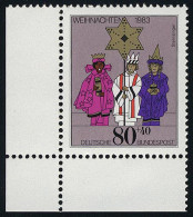 1196 Weihnachten ** Ecke U.l. - Unused Stamps