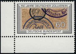 1195 Zollverein ** Ecke U.l. - Unused Stamps