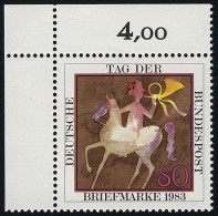 1192 Tag Der Briefmarke ** Ecke O.l. - Unused Stamps