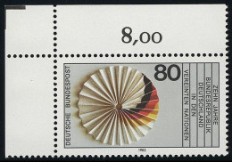 1185 UNO ** Ecke O.l. - Unused Stamps