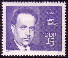 1536 Persönlichkeiten Tucholsky 15 Pf ** Postfrisch - Unused Stamps