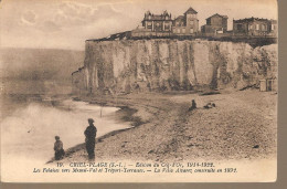 76 - Criel-Plage - Les Falaises Vers Mesnil-val... - Criel Sur Mer