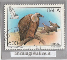 USATI ITALIA 1995 - Ref.0713 "UCCELLI" 1 Val. - - 1991-00: Usados