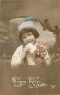  ENFANT - FILLETTE - LITTLE GIRL - MAEDCHEN - BONNE  FETE  -  Jolie Fantaisie - Portraits