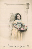  ENFANT - FILLETTE - LITTLE GIRL - MAEDCHEN -  POUR VOTRE FETE  -  PORTRAIT - Jolie Fantaisie - Portraits