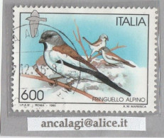 USATI ITALIA 1995 - Ref.0713B "UCCELLI" 1 Val. - - 1991-00: Gebraucht