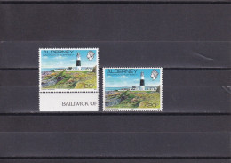 SA06a Alderney 1989 Quensnard Lighthouse Mint Stamps - Ortsausgaben