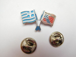 Beau Pin's , Coupe Du Monde De Football USA 94 , World Cup , Grèce - Football