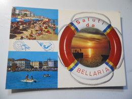 Cartolina Viaggiata "Saluti Da BELLARIA" Vedutine 1971 - Forlì