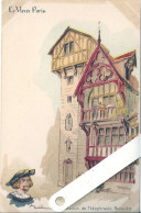 Illustrateur Alsace, Robida, Vieux Paris  Maison De Théophraste Renaudot, Expo 1900 - Robida