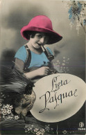 FANTAISIE - FILLETTE - LITTLE GIRL - MAEDCHEN - CHAPEAU FEUTRE - PIPE - LIETA LALQUAE - SIF - Altri & Non Classificati