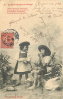 CPA BERGERET - ENFANTS -  LE PETIT CHAPERON ROUGE - Bergeret