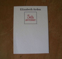 Carte Elisabeth Arden 5ème Avenue Canadienne - Modern (ab 1961)