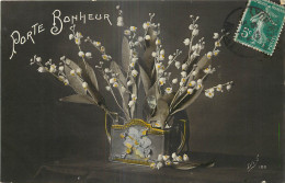  CPA FLEURS DANS UN VASE - MUGUET  - Fleurs