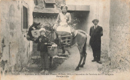 Luçon , Lucon * Souvenir De Fête Des Fleurs 28 Juin 1914 Occasion Arrivée 1er Régiment Dragons , Bouquetière - Lucon