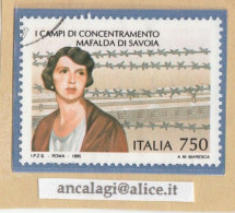 USATI ITALIA 1995 - Ref.0715A "AVVENIMENTI STORICI DELLA 2^ GUERRA" 1 Val. - - 1991-00: Oblitérés