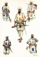 MILITARIA  - Mahdistes - Costume Et Armement - Histoire De La Force Publique Du Congo - Carte Postale Ancienne - Sonstige & Ohne Zuordnung