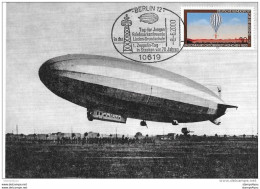 82 - 28 - Carte Postale Allemande Avec Oblit Spéciale De Berlin "1. Zeppelin-Tag In Staaken Vor 70 Jahren" 2000 - Zeppelin