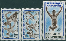 Gabon 1962 SG186-188 Sports Set MNH - Gabon (1960-...)