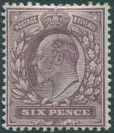 Great Britain 1902 SG246 6d Slate-purple KEVII MLH - Unclassified